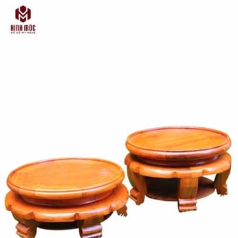 Kỉ cao 15cm kê bình mặt tròn 32cm