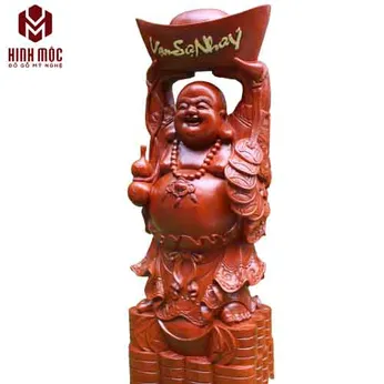 Di Lặc bê thỏi vàng cao 80cm