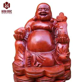 Di Lặc gỗ xà cừ giá rẻ