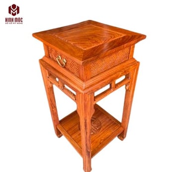 Đôn gấm mặt vuông 38 cao 80cm