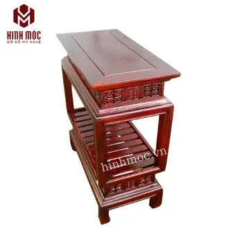 Ghế đôn gỗ dài cao 60cm, gỗ hương siêu đẹp