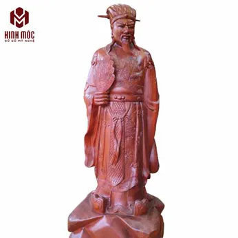 Khổng Minh cao 80cm đục máy CNC