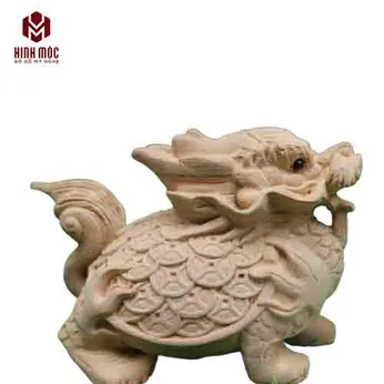 Long Quy nhỏ để xe gỗ ngọc am