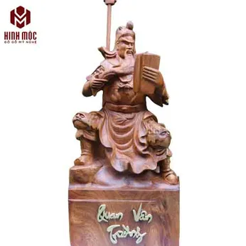 Quan Vân Trường đọc sách cao 50cm