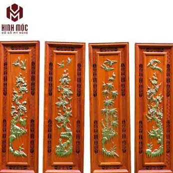 Tranh gỗ Xuân Hạ Thu Đông giá rẻ