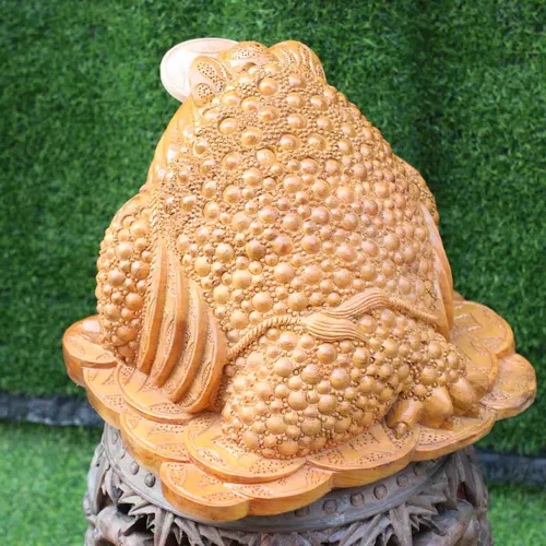 Thiềm thừ ngọc am ngang 40cm