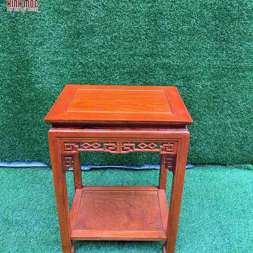 Đôn kê tượng cao 70 mặt 50*35cm gỗ hương đá