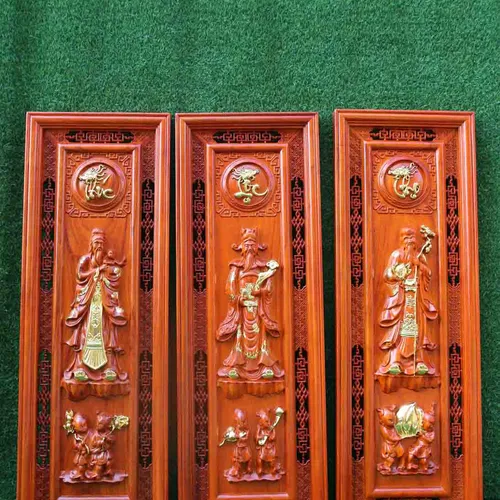 Tranh 3 ông Phúc Lộc Thọ dài 1.07m
