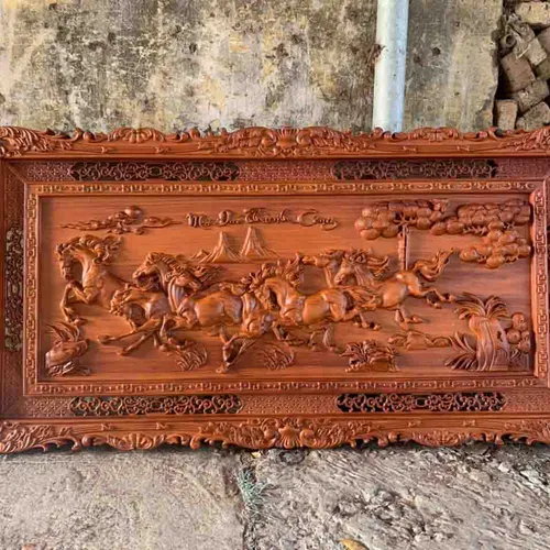 Tranh ngựa dài 1.97m