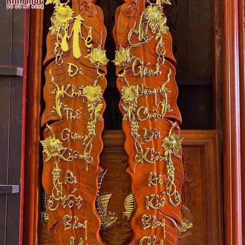 Câu đối lá chuối cha mẹ