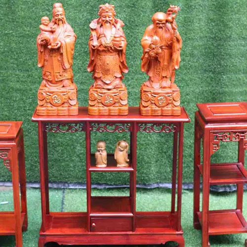 Bàn kê đồ cao 80cm gỗ lim