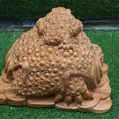 Cóc mẫu tử gỗ ngọc am ngang 40cm