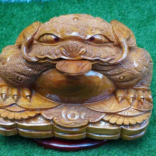 Thiềm thừ ngọc am cao 33 ngang 50cm 25kg