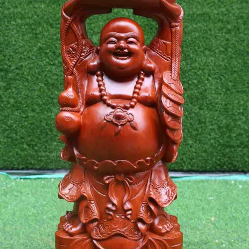 Di Lặc bê thỏi vàng cao 80cm