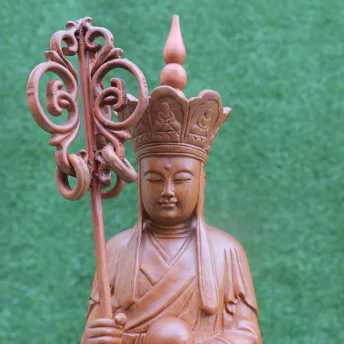 Địa tạng vương Bồ Tát gỗ hương 