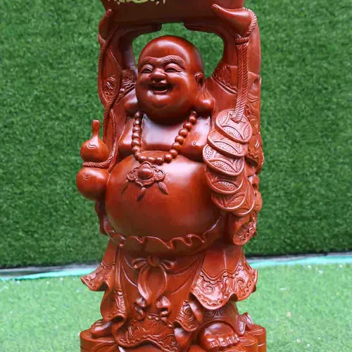 Di Lặc bê thỏi vàng cao 80cm