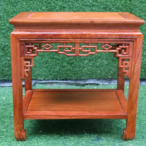 Đôn cao 50cm mặt 35*50cm gỗ hương đá