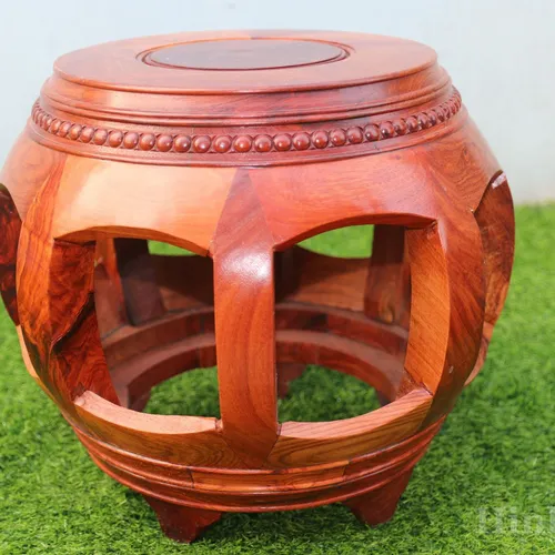 Đôn trống gỗ hương