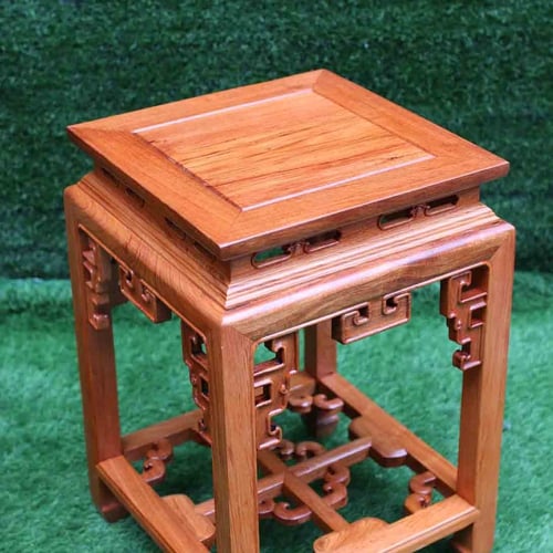 Đôn triện đóng mộng cao 60cm mặt vuông 38cm