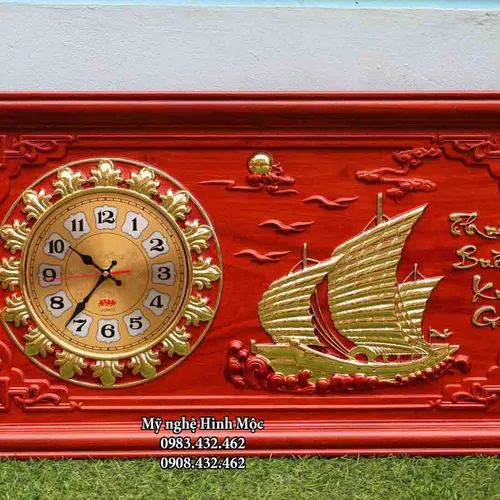 Đồng hồ Thuận Buồm Xuôi Gió cỡ nhỏ dài 81cm