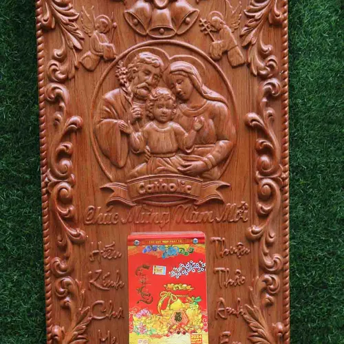 Lốc lịch gỗ thánh gia - Gia đình Thiên Chúa