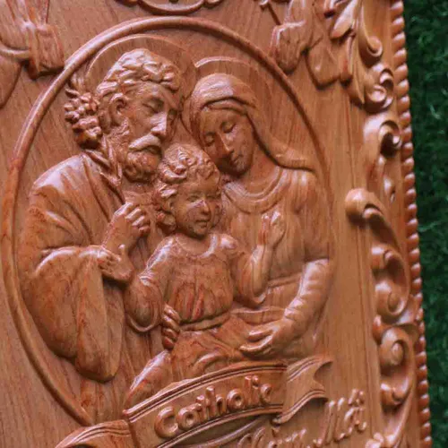 Lốc lịch gỗ thánh gia - Gia đình Thiên Chúa