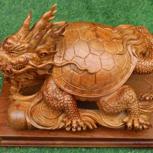 Long Quy dài 50cm gỗ hương