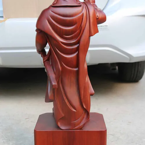 Tượng gỗ Nguyễn Huệ cao 80cm