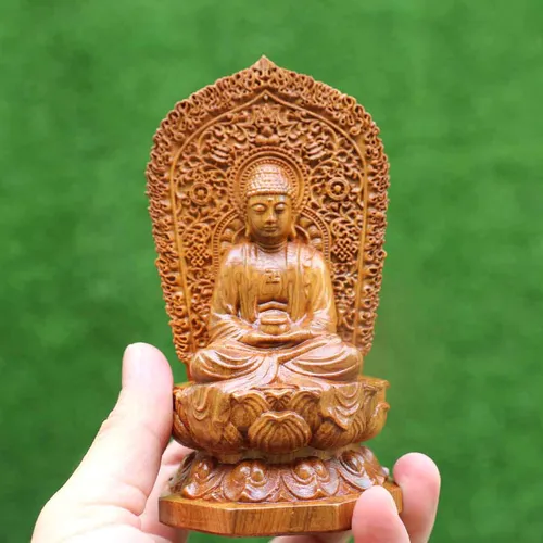 Tượng Phật 2 mặt để xe ô tô