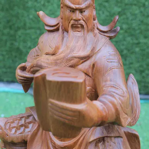 Quan Vân Trường đọc sách cao 50cm
