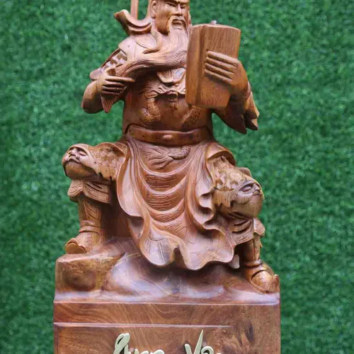 Quan Vân Trường đọc sách cao 50cm