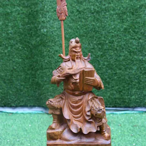 Quan Vân Trường đọc sách cao 50cm
