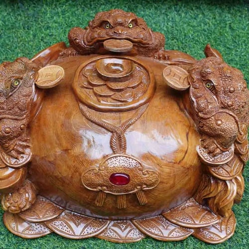 Chum cóc tam cóc trấn bình gỗ ngọc am