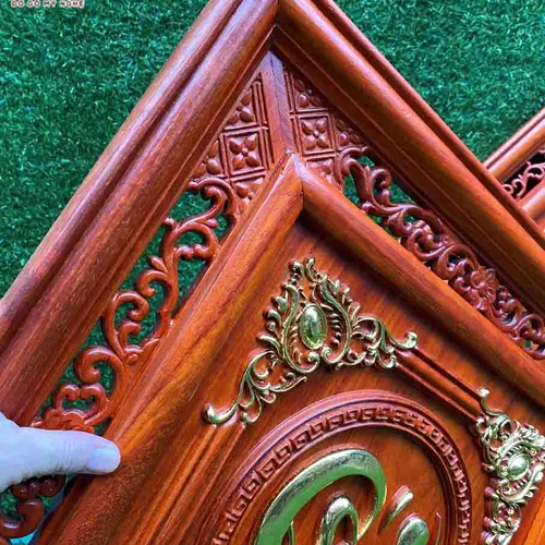 Tranh vuông chữ Phúc Lộc Thọ rộng 55cm