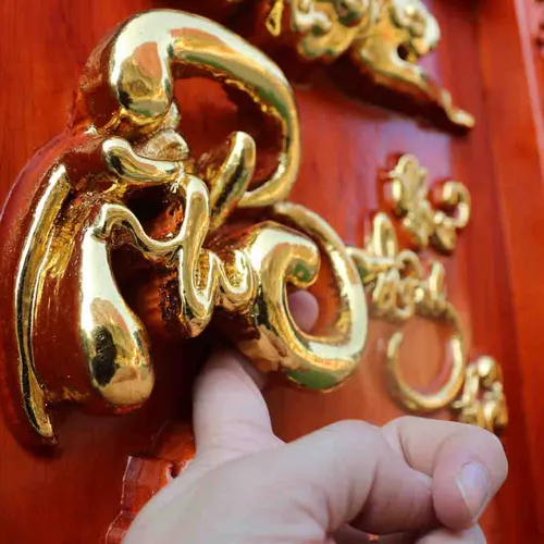 Tranh gỗ cá chép Phúc Đức 1.07m