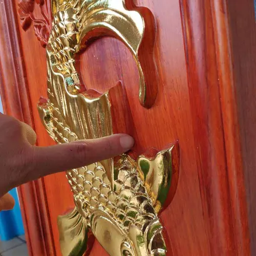 Tranh gỗ cá chép giá rẻ