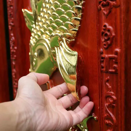 Tranh gỗ lý ngư vọng nguyệt 1,07m
