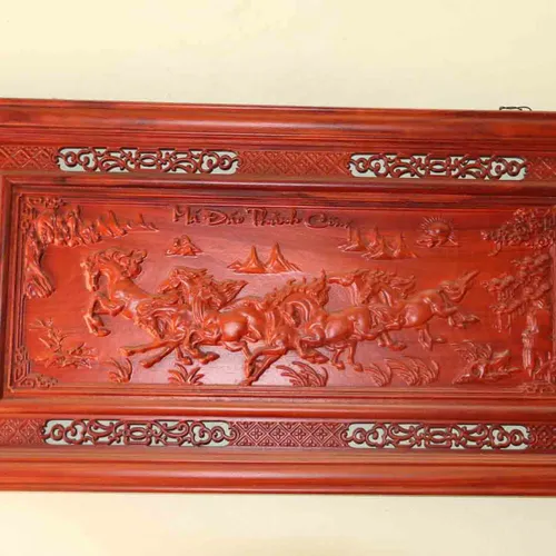Tranh gỗ mã đáo thành công giá rẻ