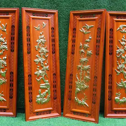 Tranh gỗ Xuân Hạ Thu Đông giá rẻ