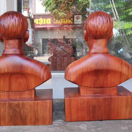 Tượng chân dung Bác Hồ cao 60cm