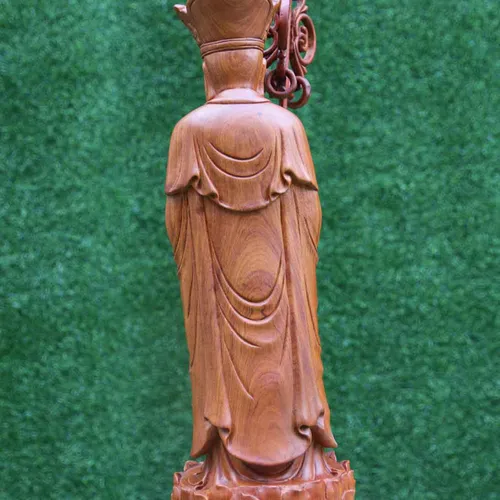 Địa tạng vương Bồ Tát gỗ hương 