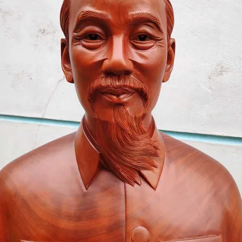 Tượng chân dung Bác Hồ cao 60cm