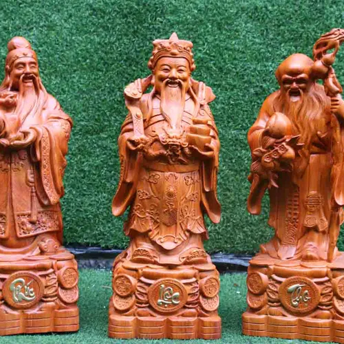 Tượng Tam Đa gù cao 60cm