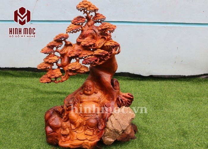 tượng phật di lặc ôm đá tượng phật di lặc ôm đá