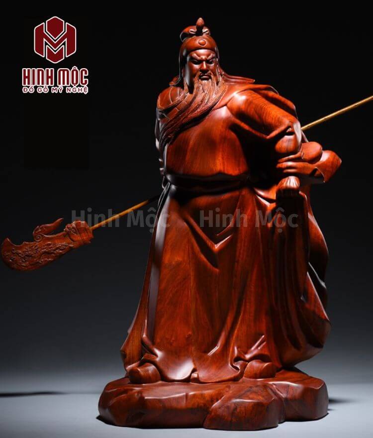 Tượng Quan Công xách đao Tượng Quan Công xách đao