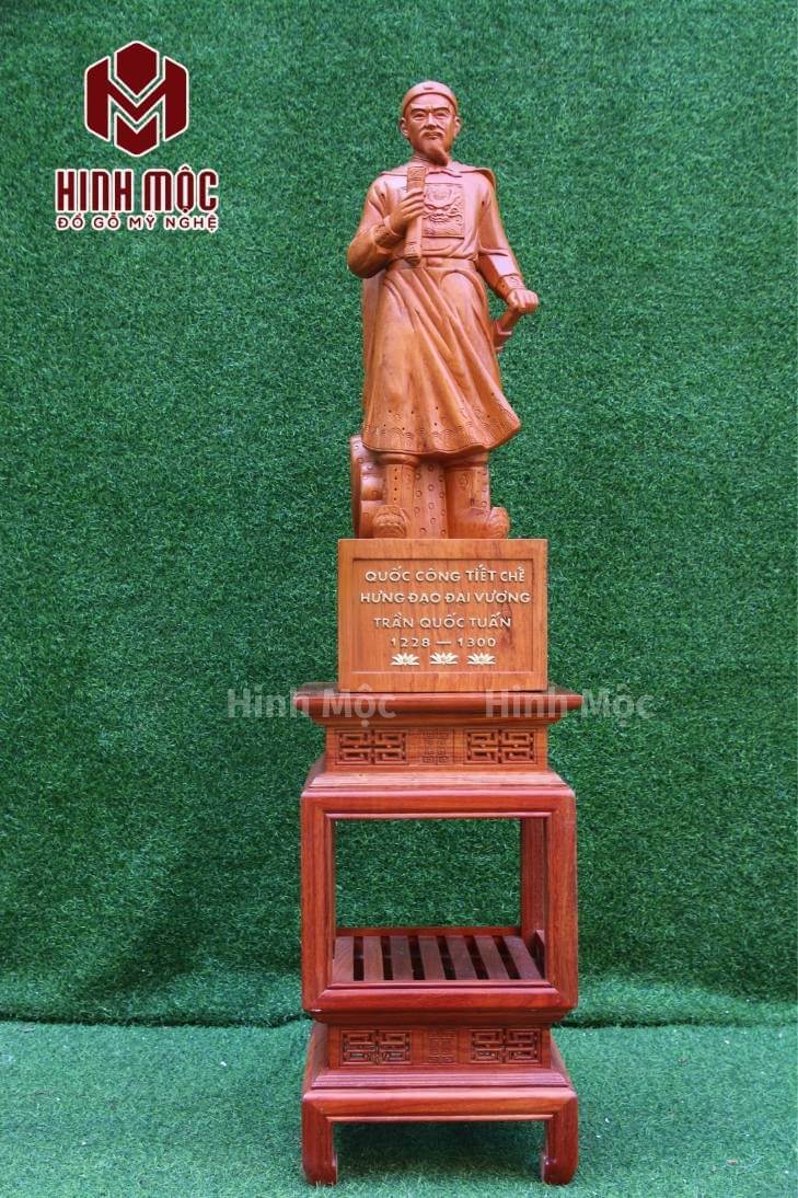 Vị trí đặt tượng gỗ Trần Hưng Đạo Vị trí đặt tượng gỗ Trần Hưng Đạo