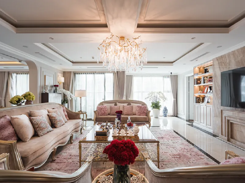 3 điều cần lưu ý khi làm nội thất căn hộ kiểu tân cổ điển