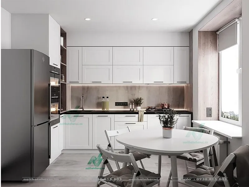 Tủ Bếp Tân Cổ Điển