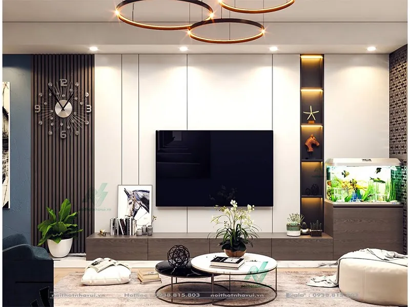 Thiết Kế Nội Thất Căn Hộ 3 phòng Ngủ
