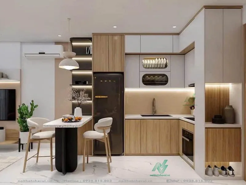 Nội thất Chung Cư 1 phòng ngủ